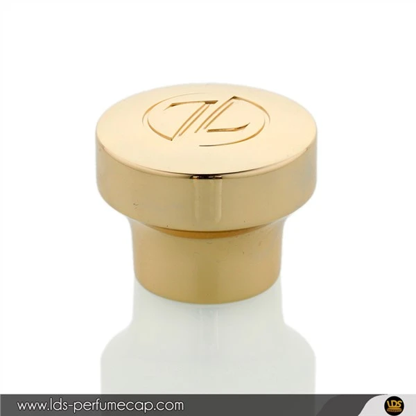 Sissepressitud logoga Golden Zamaki parfüümikork